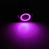 12mm Purple LED Light Momentary Push Button Switch