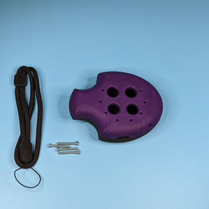 Puck, Puck, Bruce! Mod Shell Kit - Limited Edition Deep Purple/Black